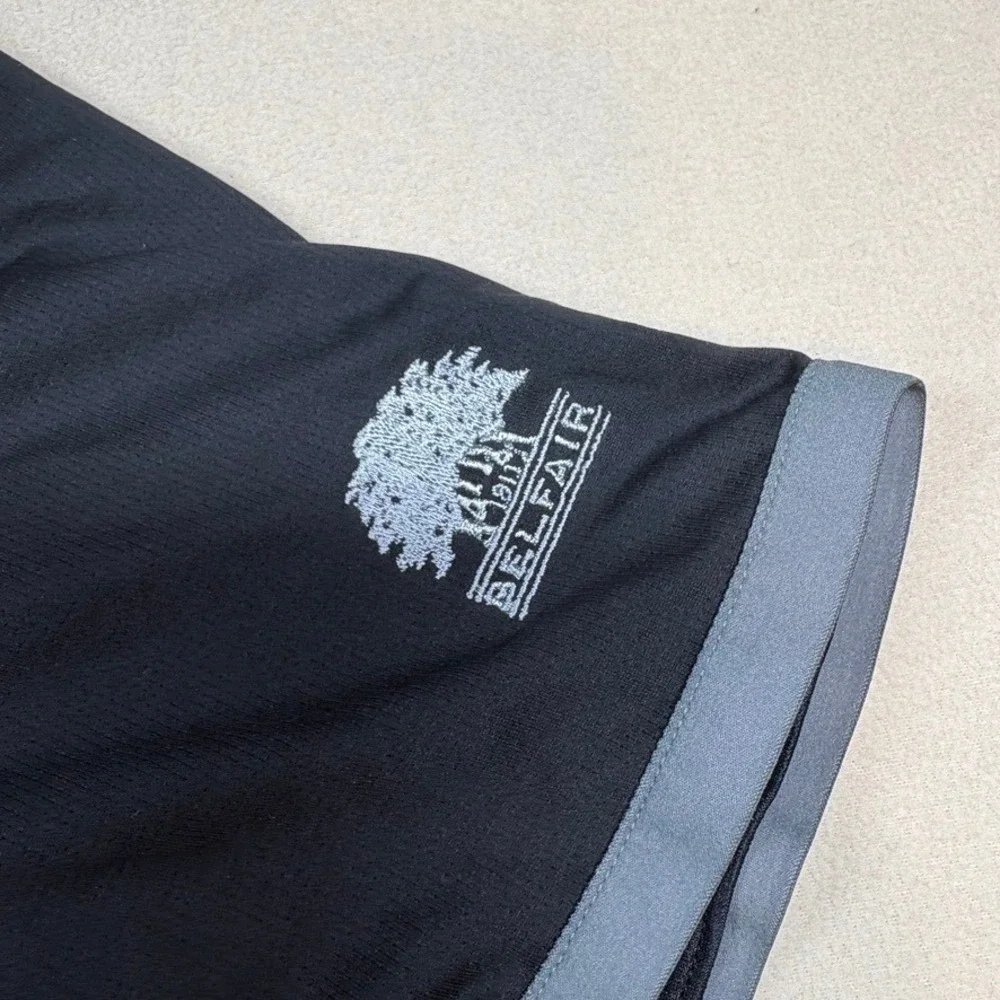 Adidas Climachill Belfair Golf Club Polo Shirt Mens XL Black Casual Activewear